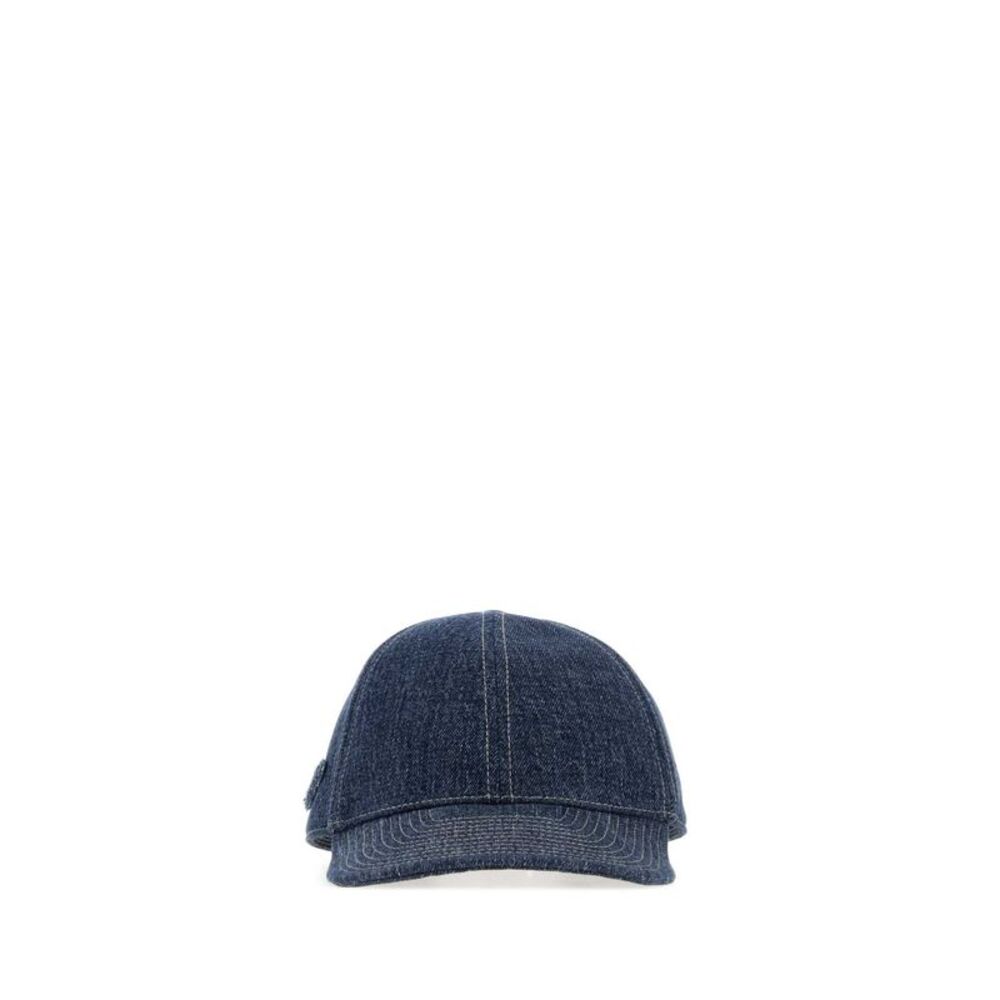 Prada Men Denim Baseball Cap